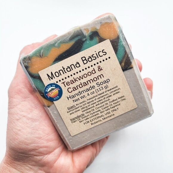 Teakwood & Cardamom - Handmade Soap - Picture 3 of 3